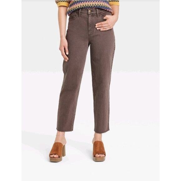 NWT Universal Thread Women's Super-High Rise Vintage Straight Jeans size 18 - Picture 1 of 5